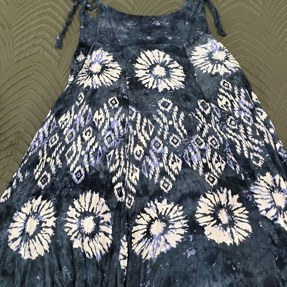 Free People Bohemian Tie-Dye Dress